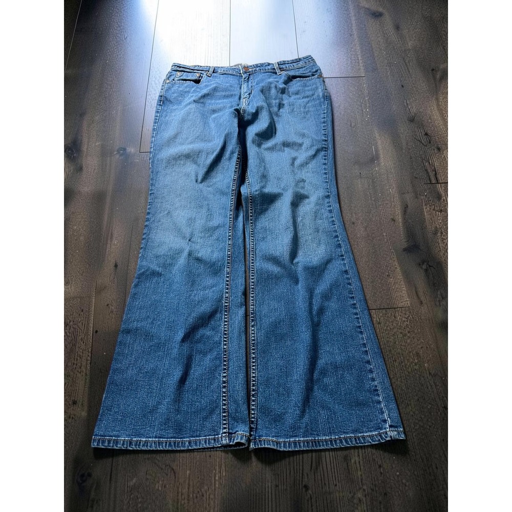Signature by Levi Strauss Jeans Women 16M Blue Bootcut Mid Rise Casual Denim